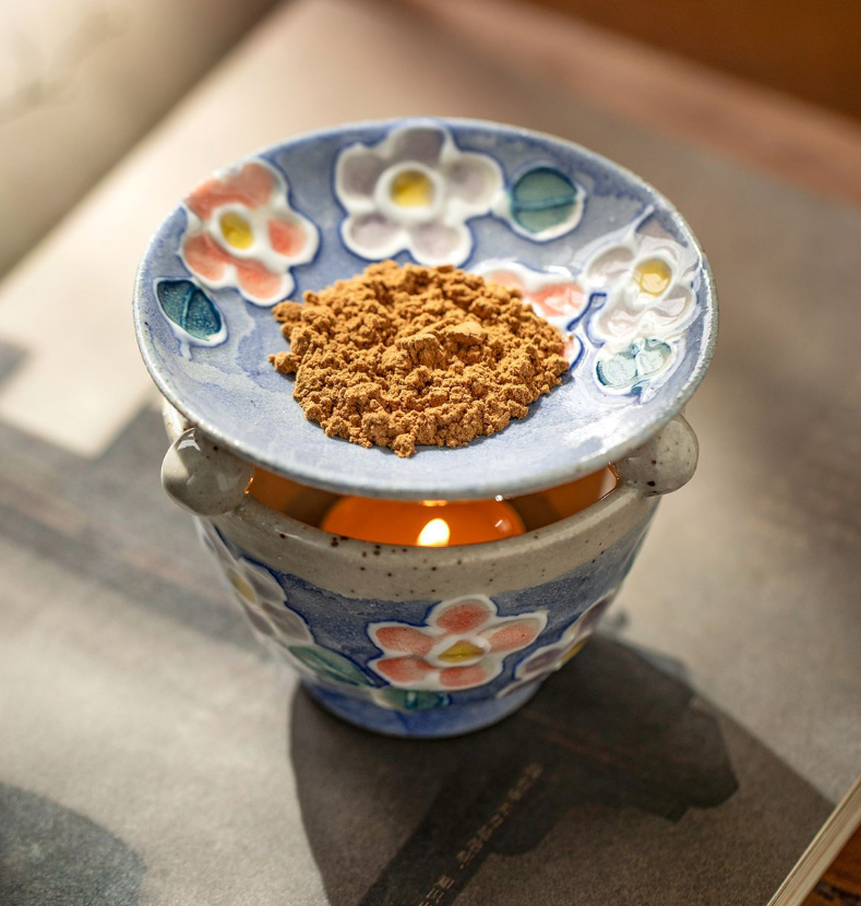 Brûle-encens à thé