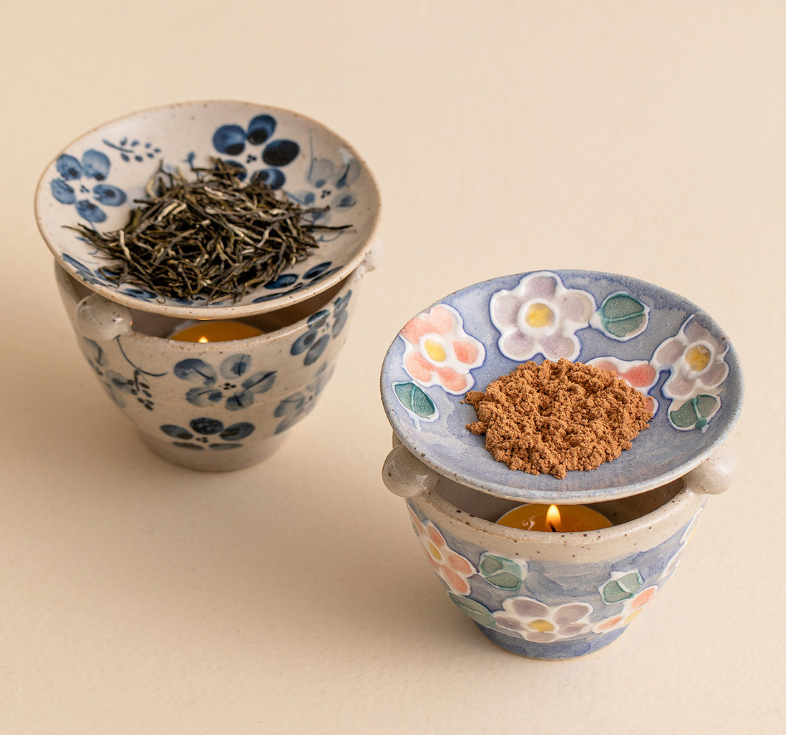 Brûle-encens à thé