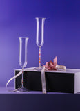 Diamond Champagne Glass