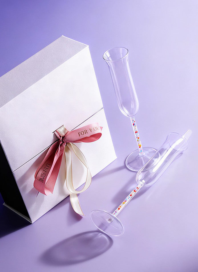 Diamond Champagne Glass