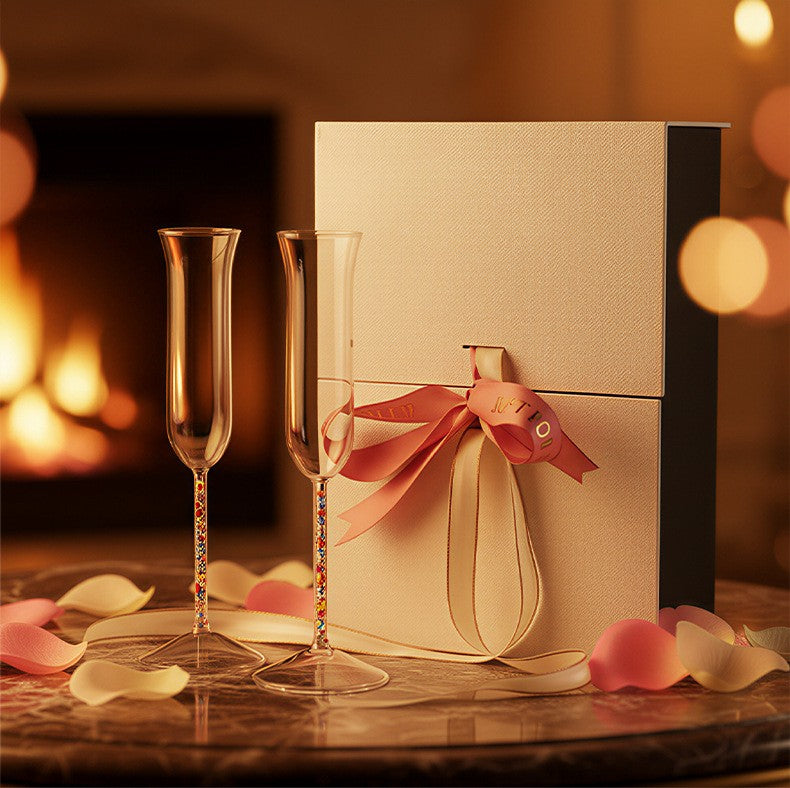 Diamond Champagne Glass