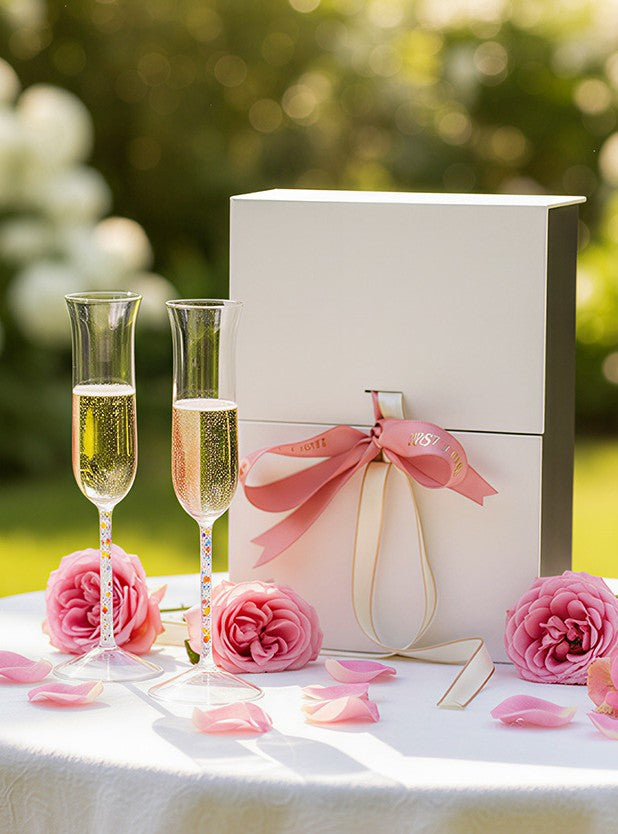 Diamond Champagne Glass