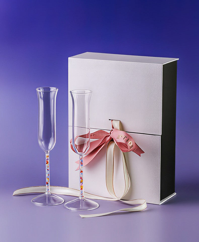 Diamond Champagne Glass